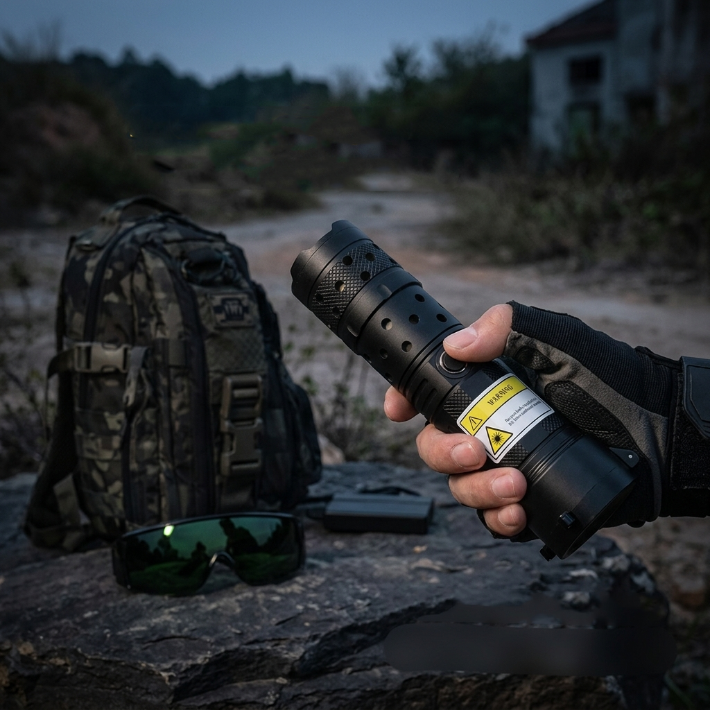 🔥2026 New Design 120W 900-1100NM Powerful IR Laser Pointer