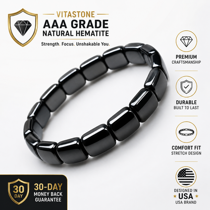 SEAGRIL™ PREMIUM HEMATITE BRACELET