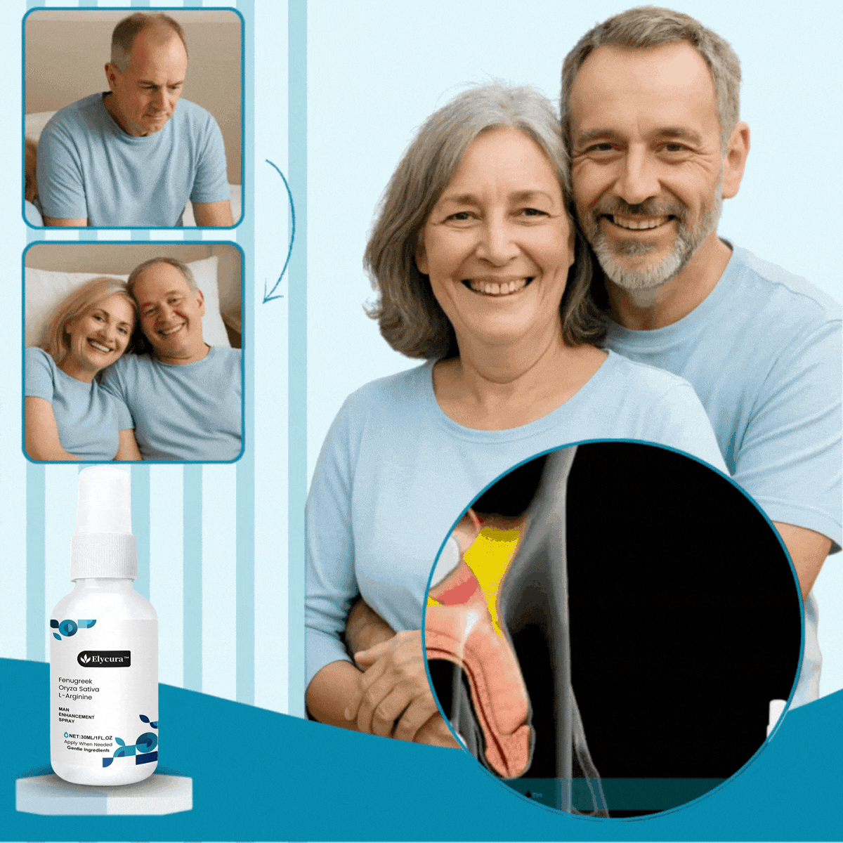 RockFast Seaweed Erection Boost Spray for Personal Care