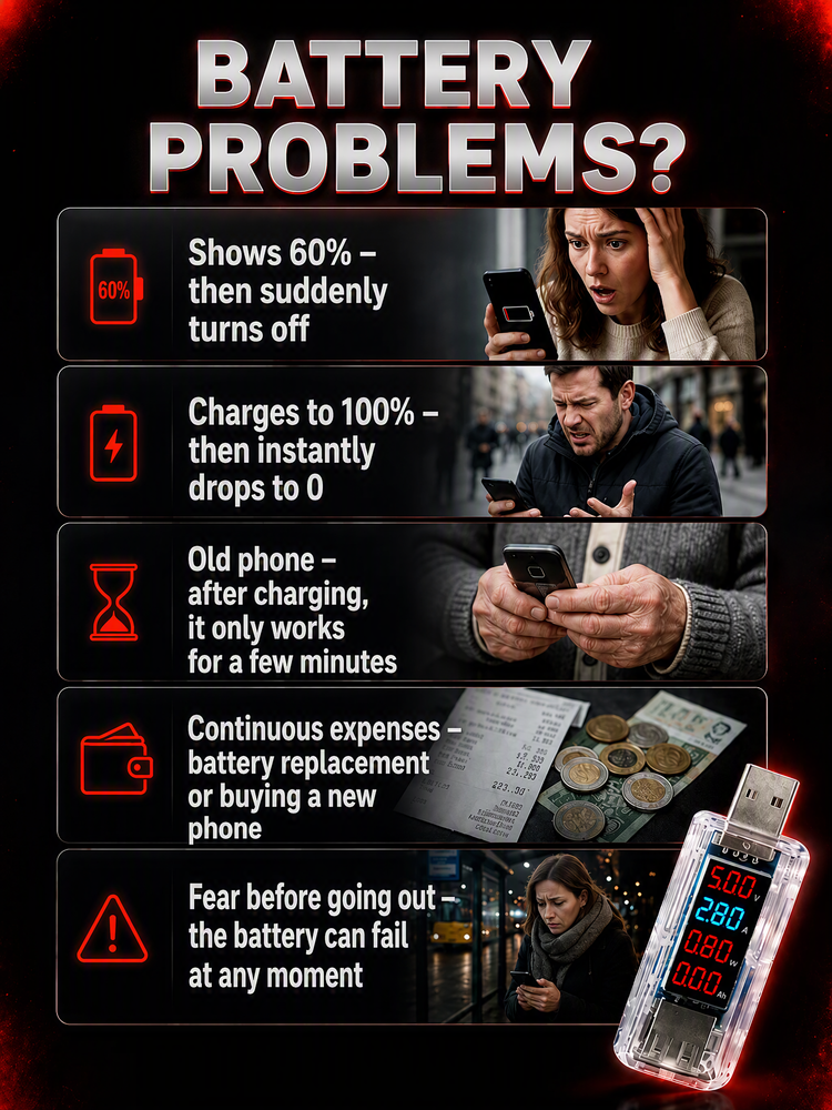 USB Smartphone Battery Repair Dongle